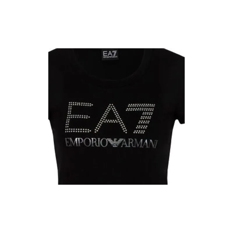 EMPORIO ARMANI EA7 T Shirt Women's Black-1
