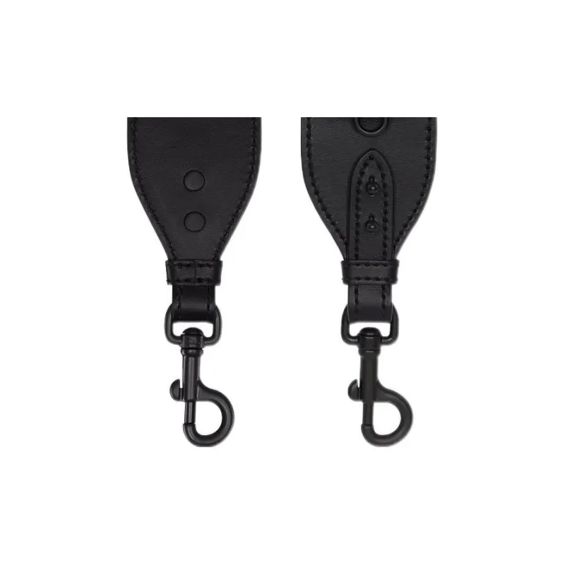 DIOR Embroidered With Calfskin Bag Straps Women's Ultra Matte Black-4