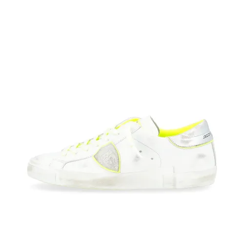 PHILIPPE MODEL Paris Low Top Skateboard Shoes Men's White
