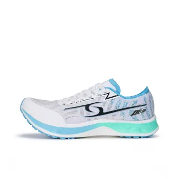 PERW Cushioned Slip Resistant Abrasion Resistant Low Top Training Running Shoes Unisex Sky Blue Green