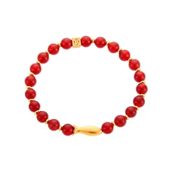 CLARKIA FLOWER Agate Bracelets Women's