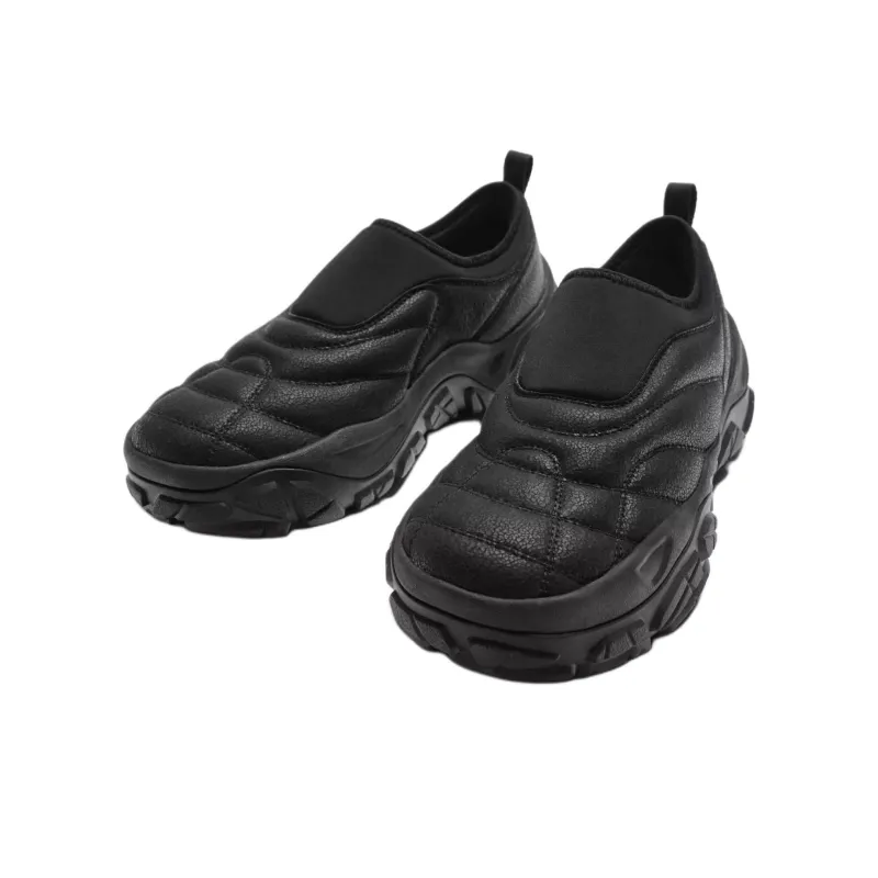 ZARA New Year Low Top Casual Shoes Men's Black-2
