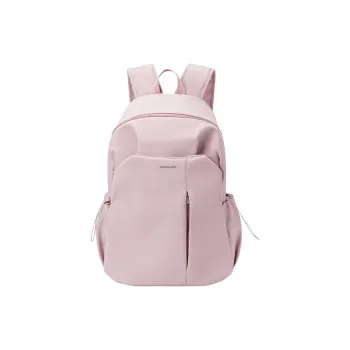 JEANSWEST Fabric Backpack Large Size Unisex Pink