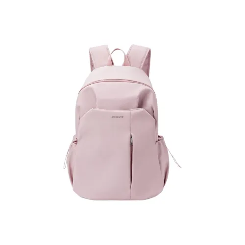 JEANSWEST Fabric Backpack Large Size Unisex Pink