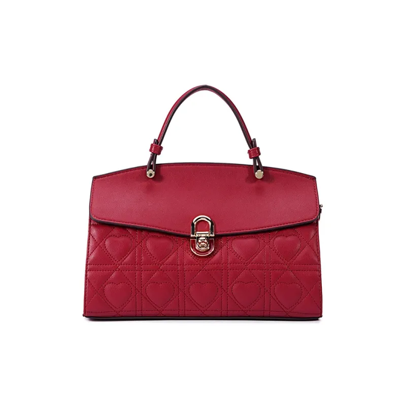 Dubaolu Polyurethane Synthetic Leather Shoulder Bag Crossbody Bag Handbag Medium Size Women's Multicolor-2