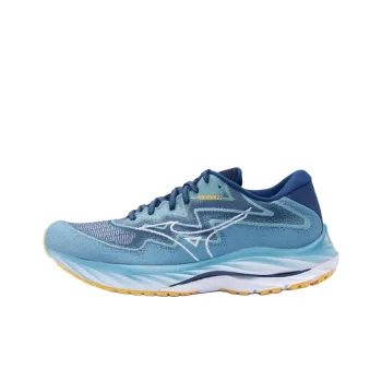 Mizuno Wave Rider 27 Shock Absorbing Bounce LowTop 'Blue'