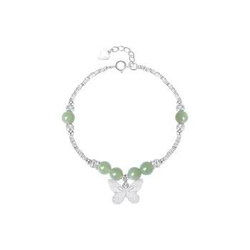 CHINA GOLD Hetian Jade Bracelets White Jade/Pale Greenish White Jade Women's
