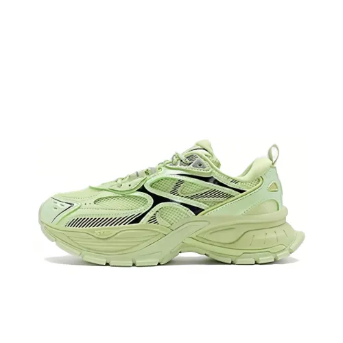 XTEP Mei Li Cushioning Low Top Casual Shoes Women's Green
