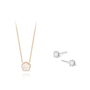 KUMET Sterling Silver Necklaces Women's Same For Couples