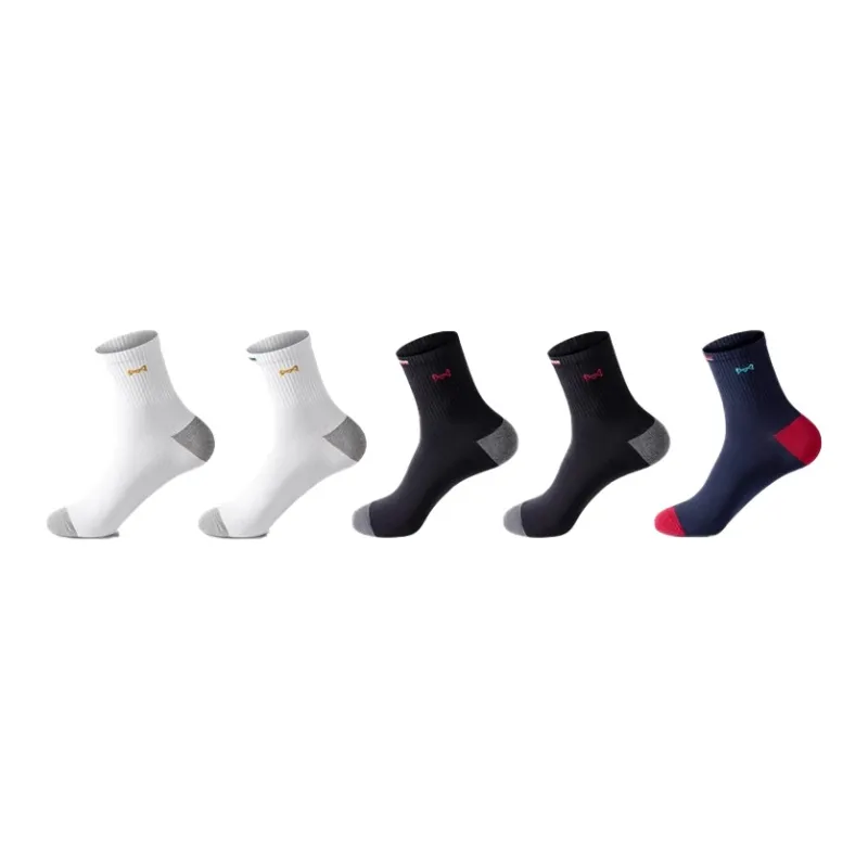 MIIOW Trend Party Series Mid Calf Socks Unisex 5 Pack-25