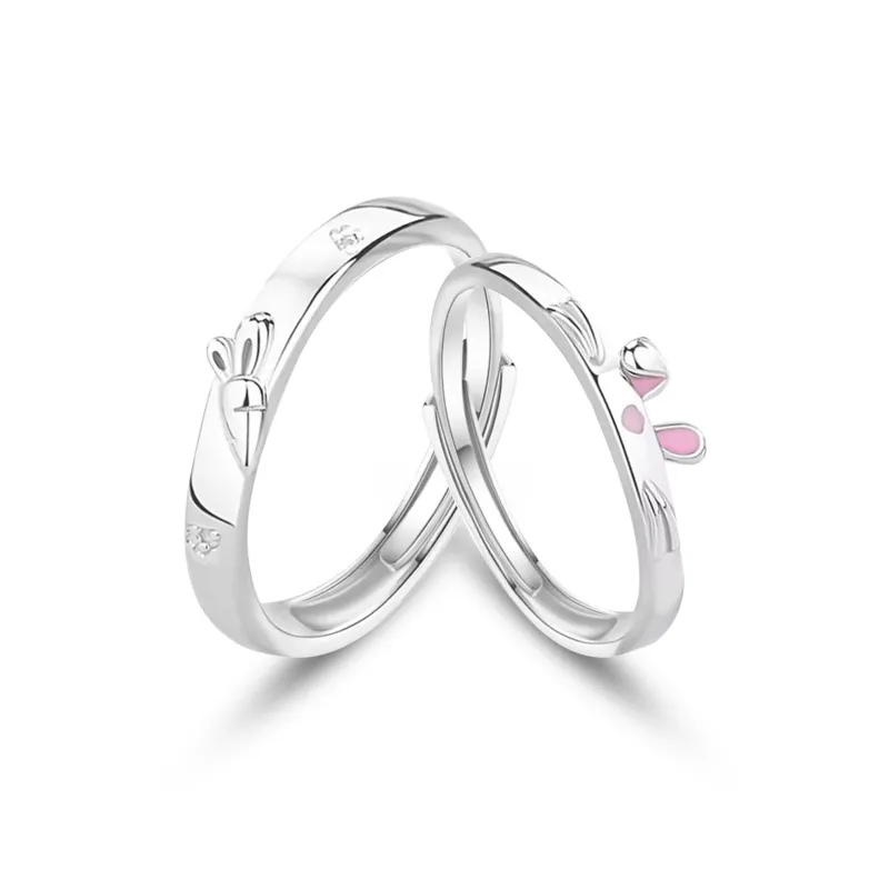 SUCH NICE S999 Fine Silver Rings Unisex-0
