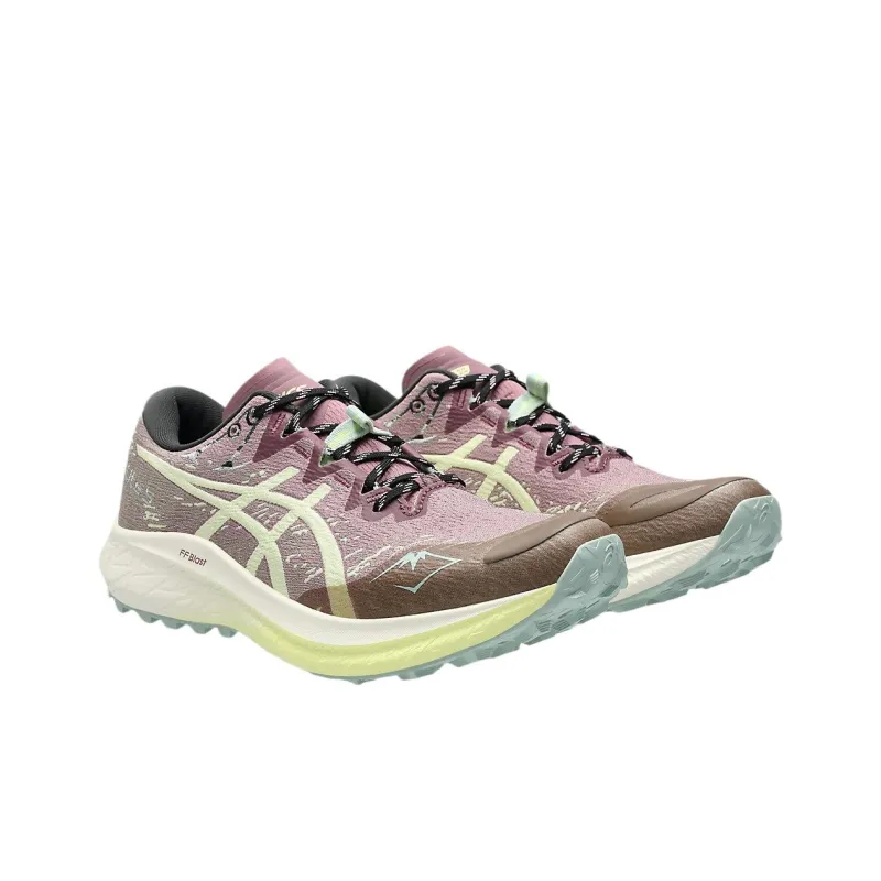 Asics Fuji Lite 5 Purple Oxide Huddle Yellow Women's-2