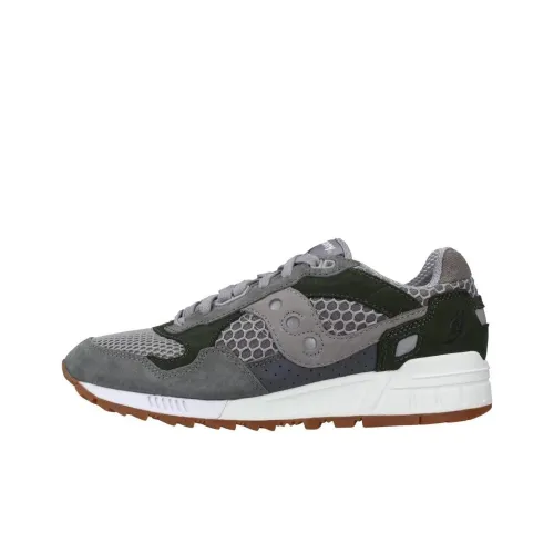 Saucony Shadow 5000 Anti-Slip Wear-Resistant Low-Top Casual Running Shoes Men's Gray