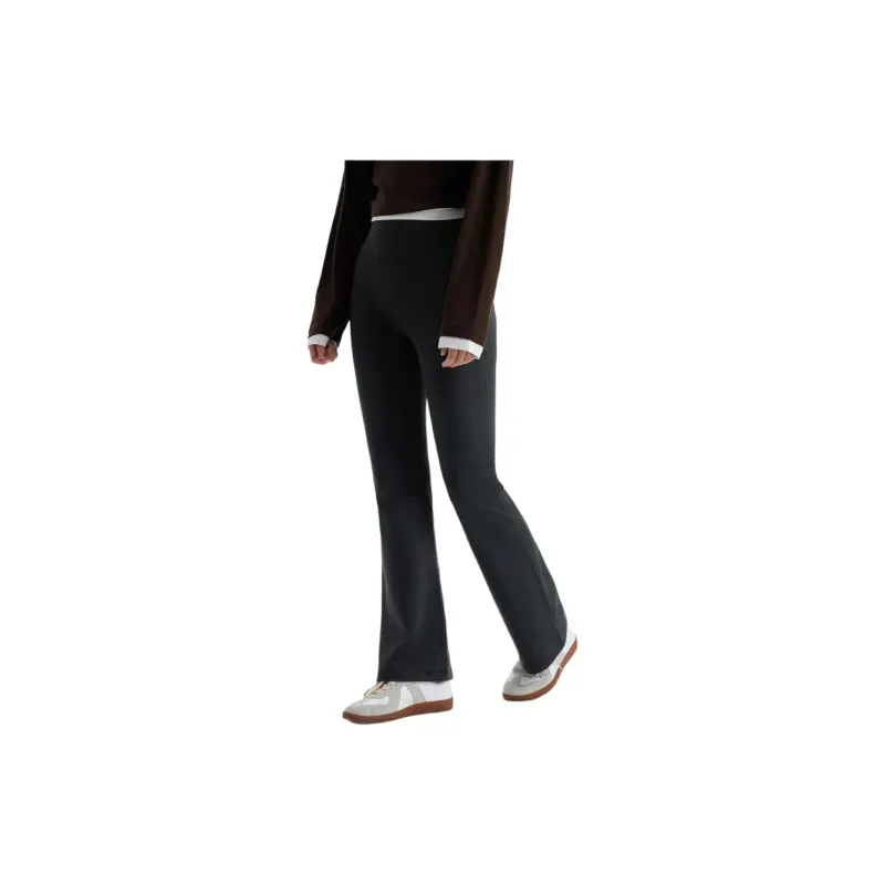 GAP Knitted Sweatpants Women's Black-2