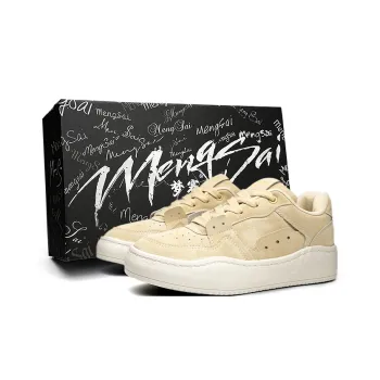 Mengsai Coverage Abrasion Resistant Low Top Skateboard Shoes Women's Yellow