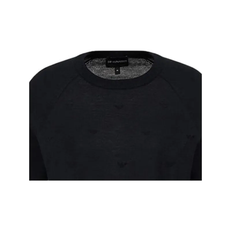 EMPORIO ARMANI Cashmere Sweaters Women's Dark Blue-4
