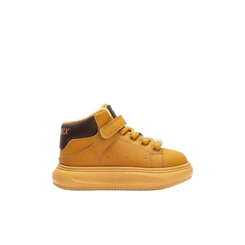 Teenmix Anti-Kick Lightweight Cushioning Warm Kids Lifestyle Shoes Ginger Cake Brown Kids'-2