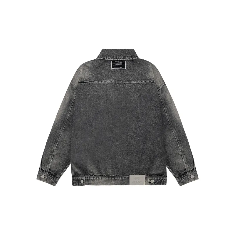 FAR BACK Denim Jackets Unisex-1