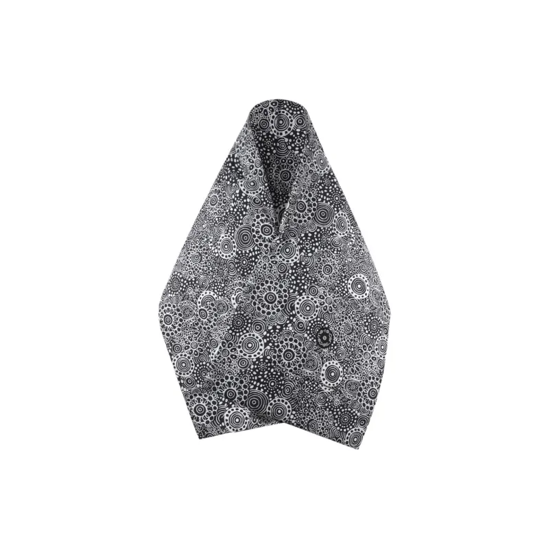 10 CORSO COMO Nylon Shawls Unisex Black-2