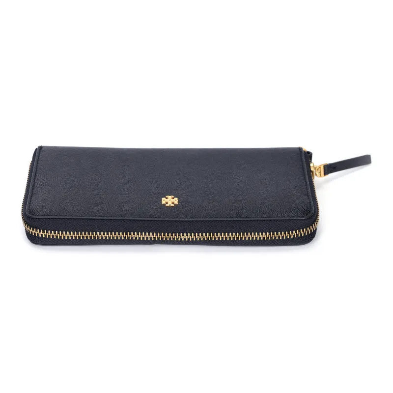 TORY BURCH Leather Coin Purses Wallets Women's Black-3