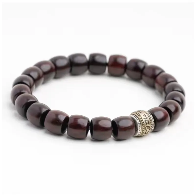 RIXIANGWAN Pterocarpus Bracelets Unisex-10