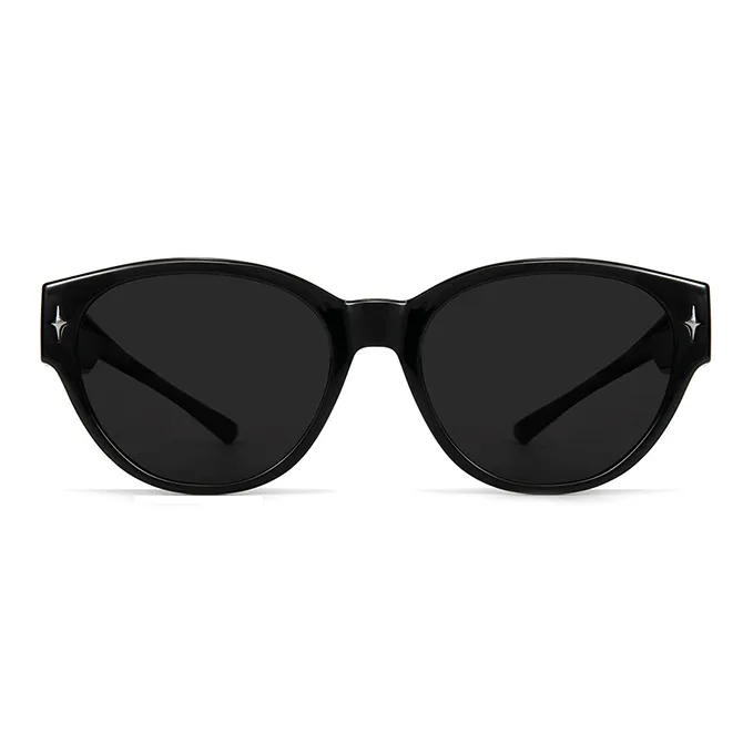PARMU TR/Memory Plastic Cat Eye Sunglasses Unisex-1