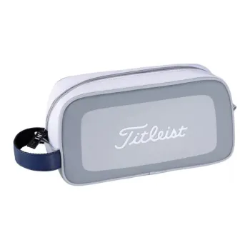 TITLEIST Polyurethane Storage Bag Men's Gray White