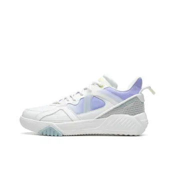 XTEP Epoch 2.0 Casual Shoes Women's Low Top Sail White/Taro Paste Purple
