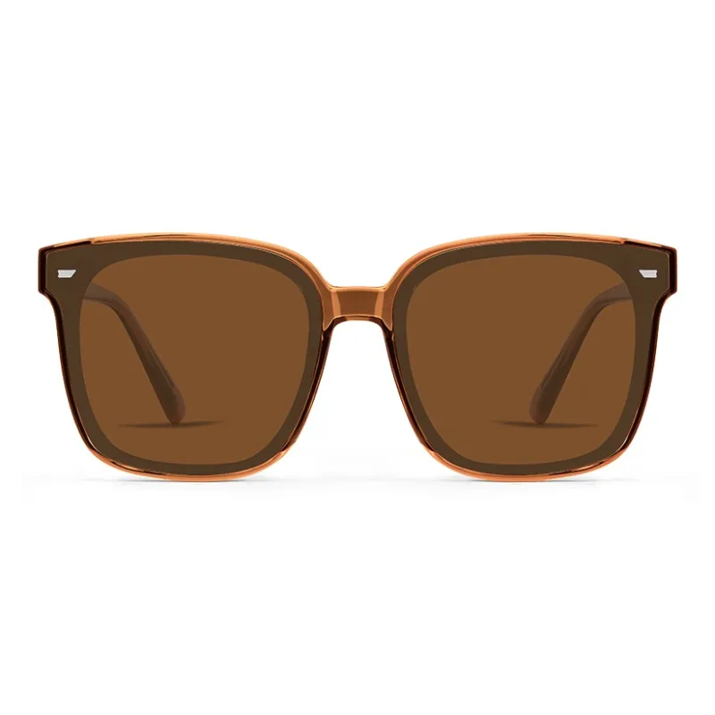 VEGOOS Plate Frame Square Sunglasses Unisex-18