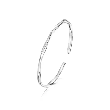 Zheng Tai Fook Alloy Bangles Unisex
