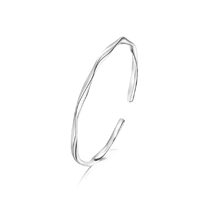 Zheng Tai Fook Alloy Bangles Unisex-0