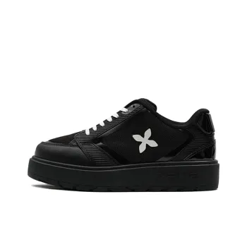 SMFK Wear-Resistant Low-Top Skateboard Shoes Women's Black