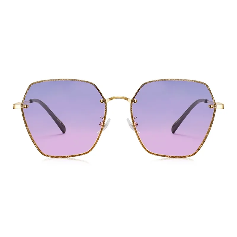 VEGOOS Irregular Shape Sunglasses Women's-4