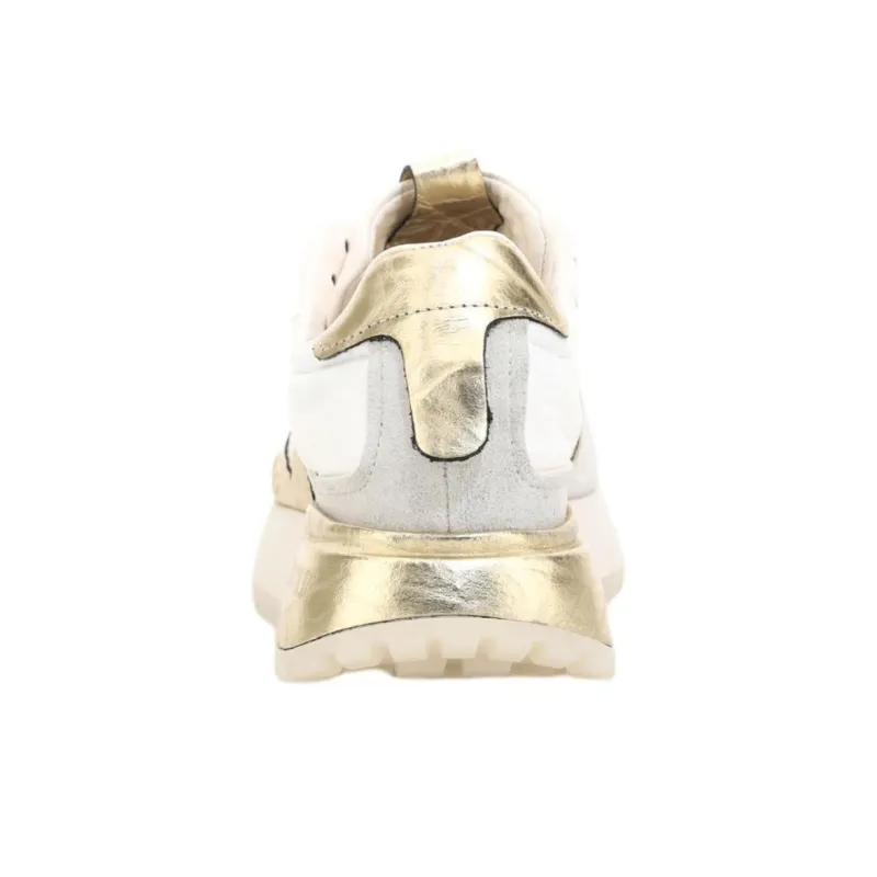 AirStep FREDERICK Low-Top Casual Shoes Women's White Gold-5