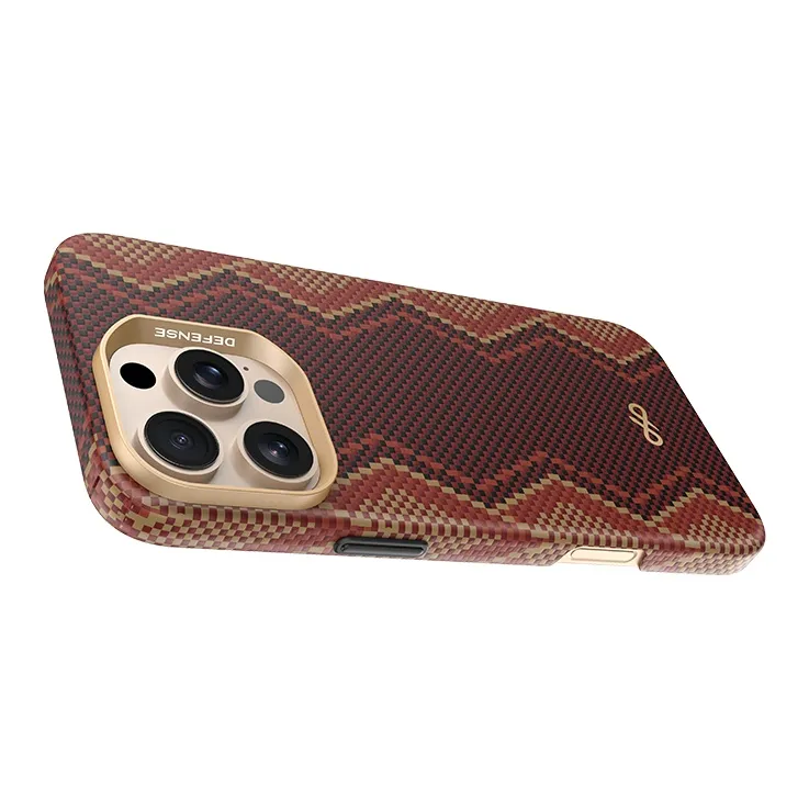 Defense Aramid Material 'Beet' Red Snake Scepter Series Compatibility IPhone16ProMax/iPhone16Pro-4