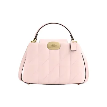 COACH Eliza Sheepskin Shoulder Bag, Crossbody Bag, Handbag Mini Women's Rouge Pink