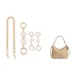 [Gold-Tone Three-Piece Set]Cherry Blossom Necklace 13cm+Cherry Blossom Chain 1 Piece * 2+Decorative Chain 45cm