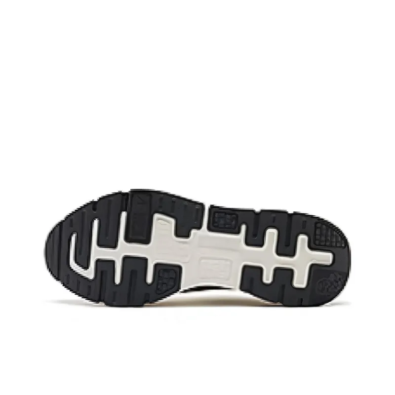 QIAODAN Vertical And Horizontal V Cushioning Wear Resistant Low Top Casual Shoes Men's Black Gray-4