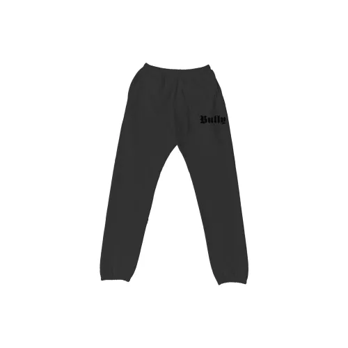 YEEZY Bully Album Merch Knitted Sweatpants Unisex Black