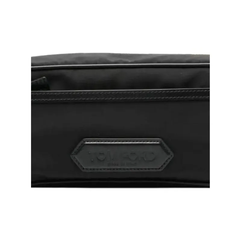 TF Recycled Nylon Toiletry Bag Men's Black-4