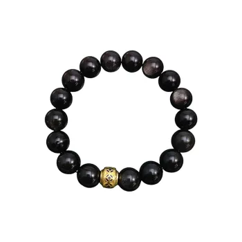 VERENA REINE Obsidian Bracelets Unisex
