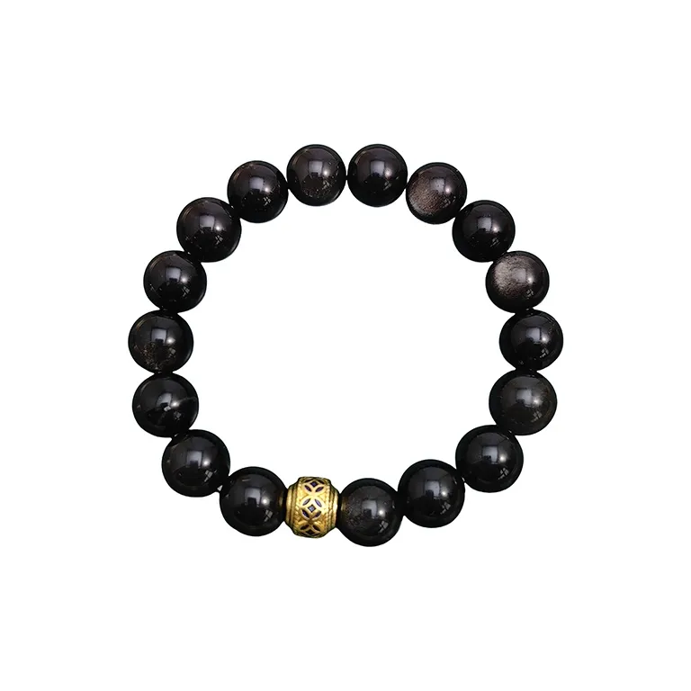 VERENA REINE Obsidian Bracelets Unisex-0