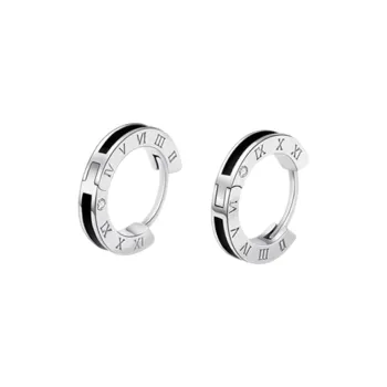 LAOYINFANG Sterling Silver Stud Earrings Unisex