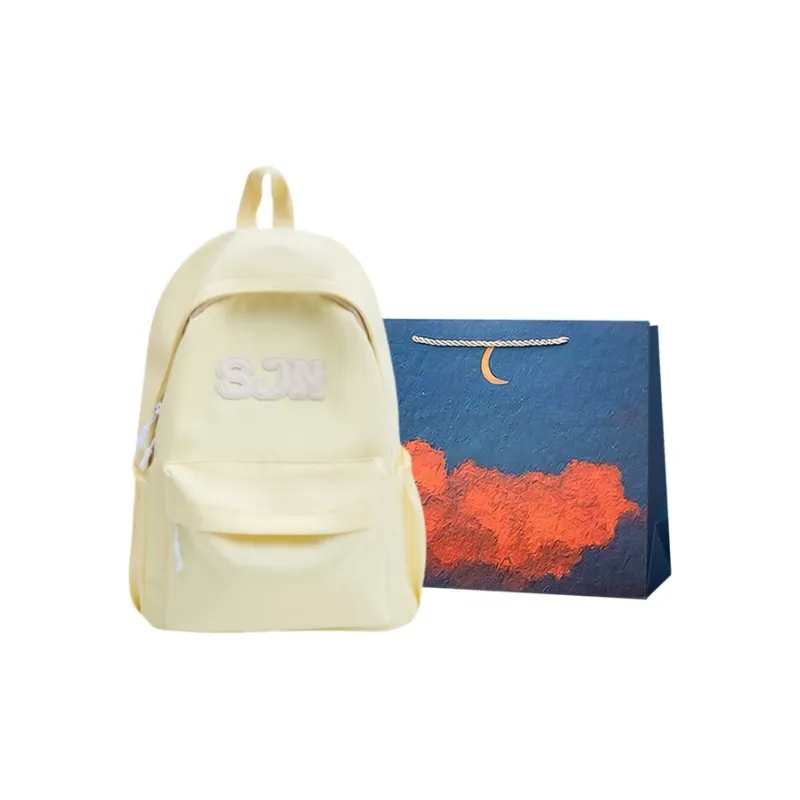 Elsvet Nylon Backpack Unisex Multicolor-12