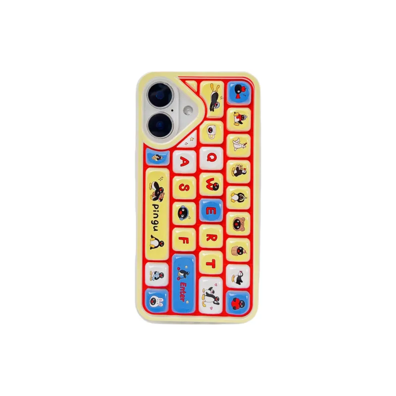 Wei Xin TPU Material Penguin Snake Phone Cases Compatible With IPhone 16/15 Pro Max/Apple 13/14 Pro Max Collection-11