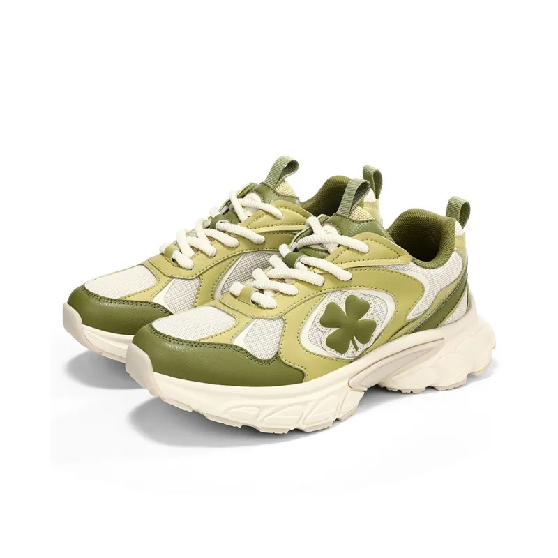 LUCKY BRAND Shock Absorbers With Abrasion Resistant And Slip Resistant Properties Low Top Chunky Sneakers Unisex-6