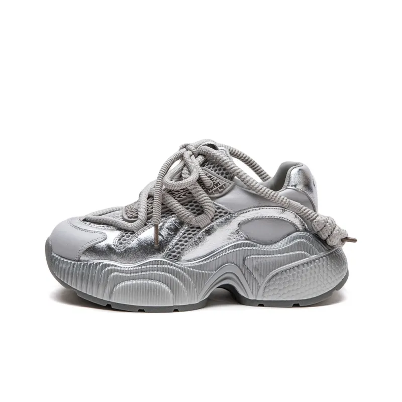 MATA Height Increasing Low Top Chunky Sneakers Women's-0