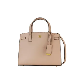 TORY BURCH Walker Leather Shoulder Bag, Crossbody Bag, Handbag Trumpets Women's Soft Sand Pink