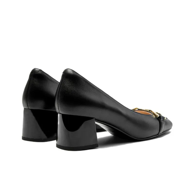 NINE WEST Chunky Heel High Heels 5.2cm Women's-3