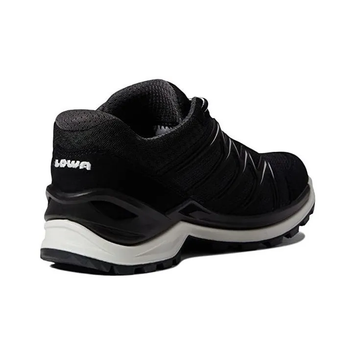 Lowa INNOX PRO GTX Lo Wear-resistant And Waterproof Low-Top Trekking Shoes Women's Black White-2